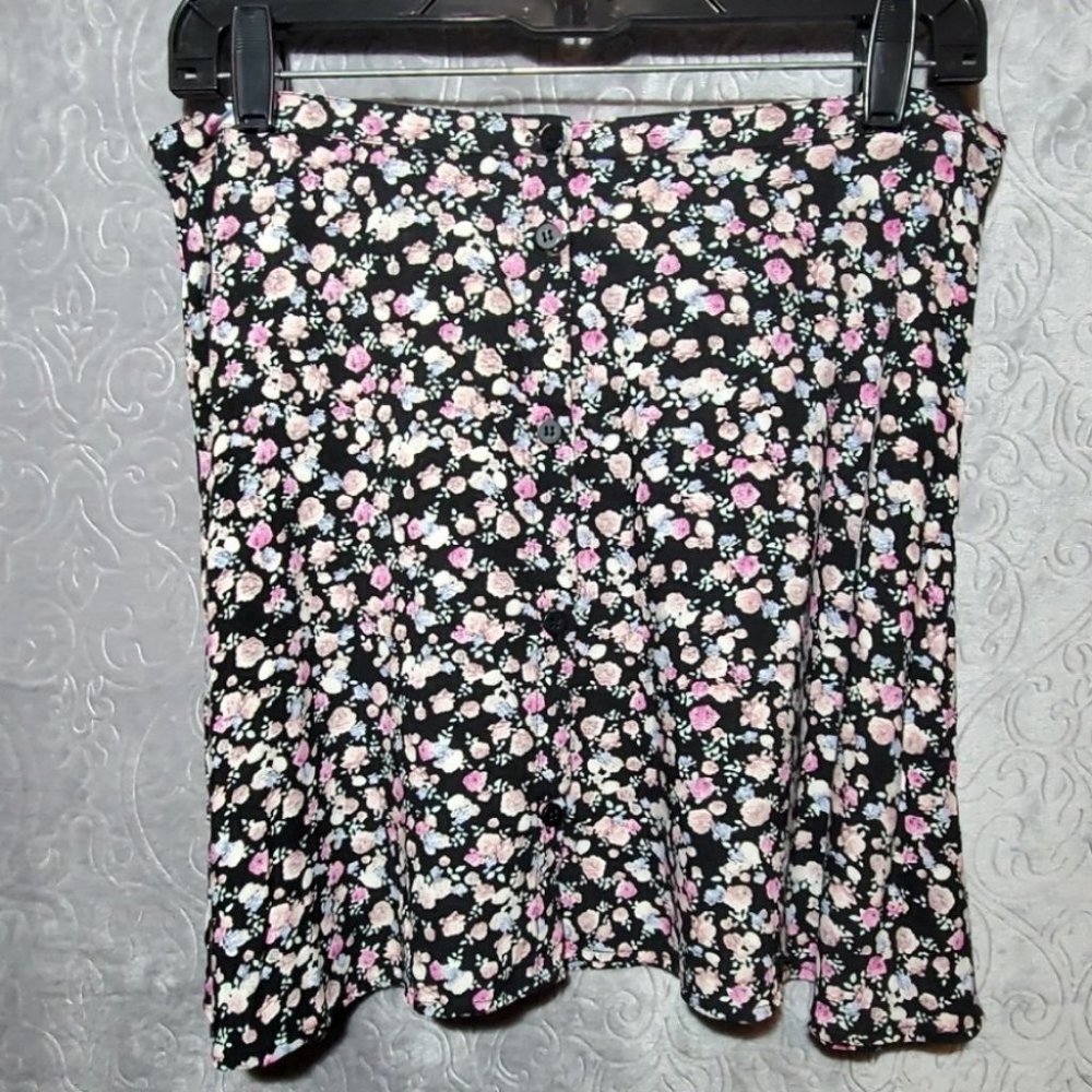Divided by H&M floral mini skirt 10